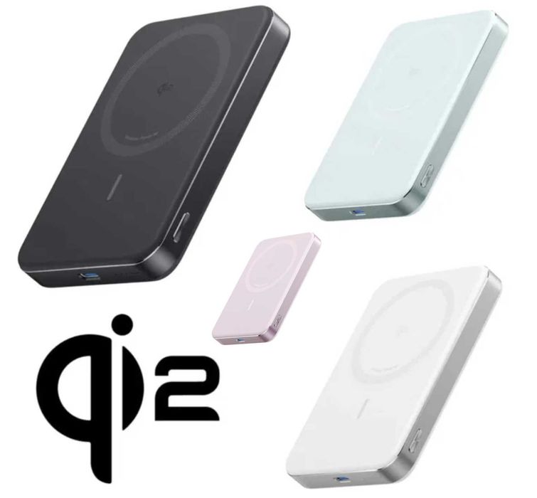 Магнітний повербанк Anker Ultra-Slim 10,000mA MagGo Qi2 15W. New 2025