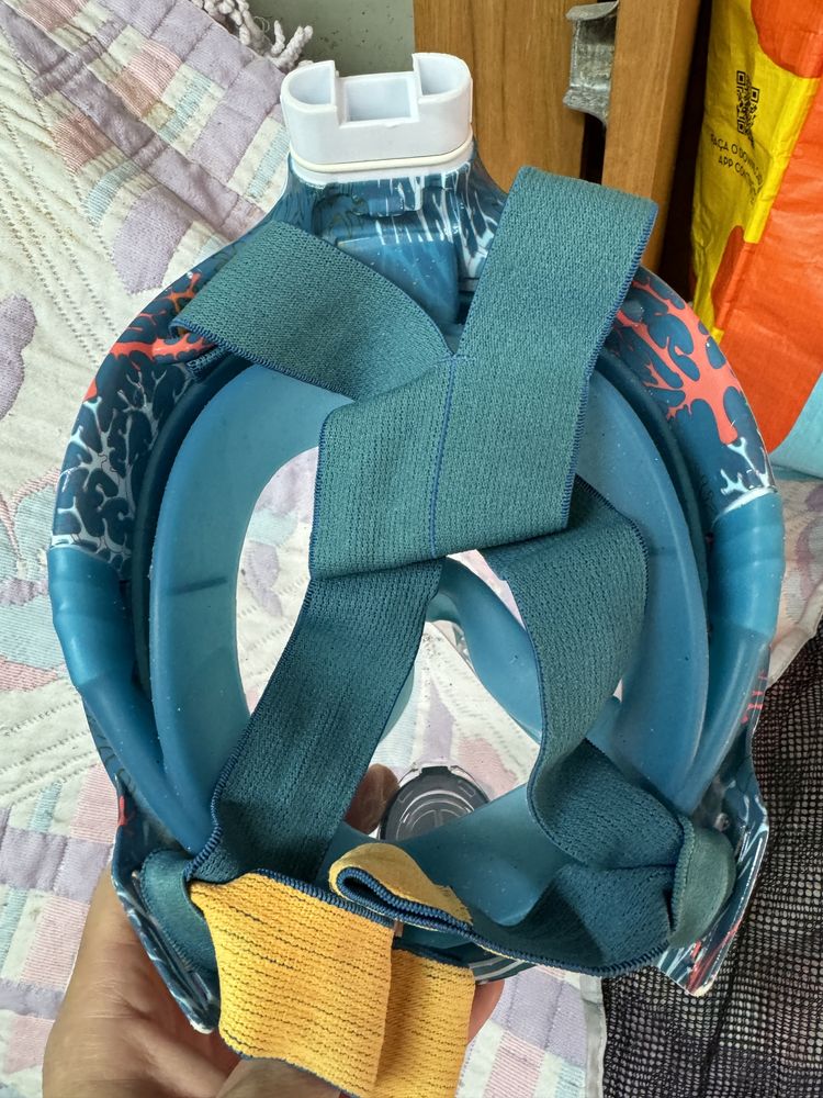 Máscara Snorkeling Decathlon Easybreath Criança - Tam. XS