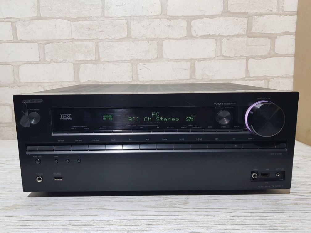 Пульт!7.2 AV-Ресивер Onkyo TX-NR717 7х170Вт HDMI USB 4K