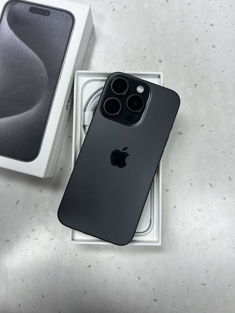 iPhone 15 Pro 256gb Black Titanium з Гарантією Unlock