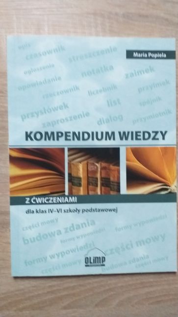 Kompedium wiedzy j. polski z ćw. Kl. IV-VI