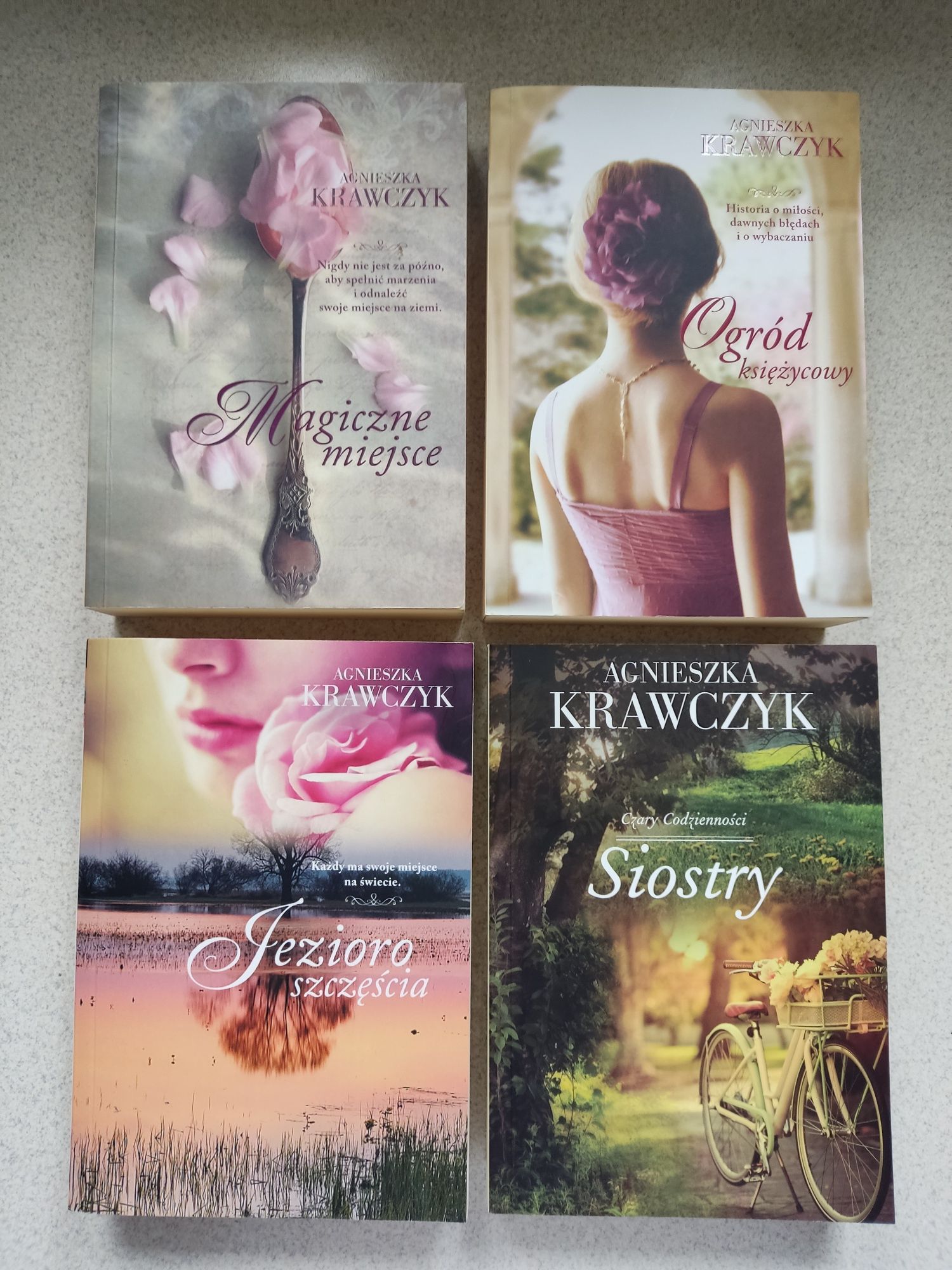 Magiczne miejsce Ogród księżycowy Jezioro szczęścia Siostry Krawczyk
