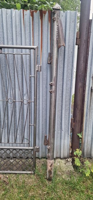 Brama wjazdową Brama budowlana ogrodzenie tymczasowe na działkę 3 x 1.