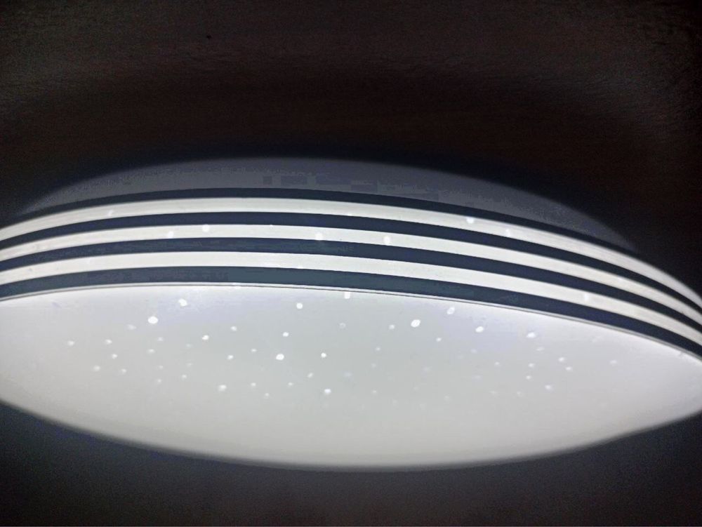 Светодиодный Светильник LED Люстра 24w Потолочный Серебро 4 пол.