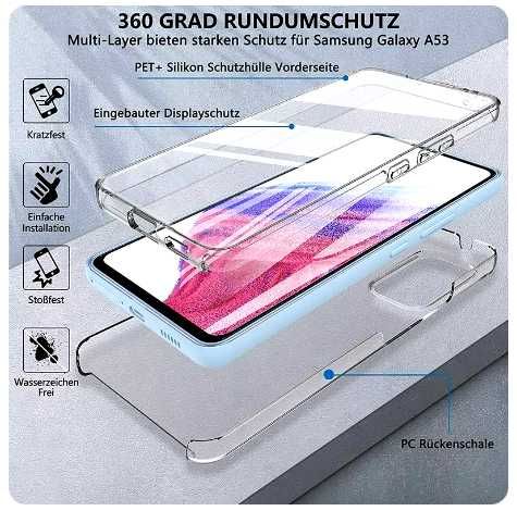 Силиконовый Чехол на телефон Samsung Galaxy A71 защита на 360 Чохол