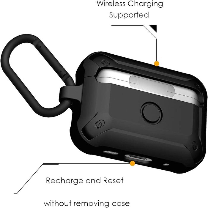 Противоударный чехол Aulumu A19 Lock Fit Чехол для AirPods Pro 2