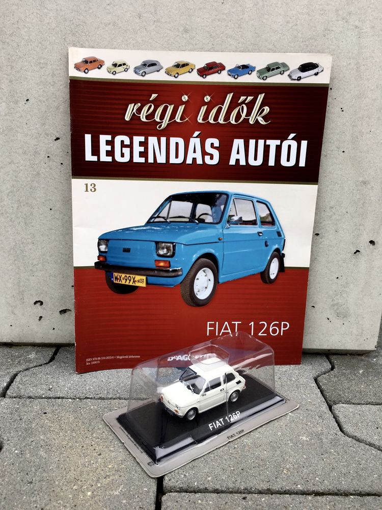 Kolekcjonerski FIAT 126P #13-auta PRL,model,autka,kolekcja