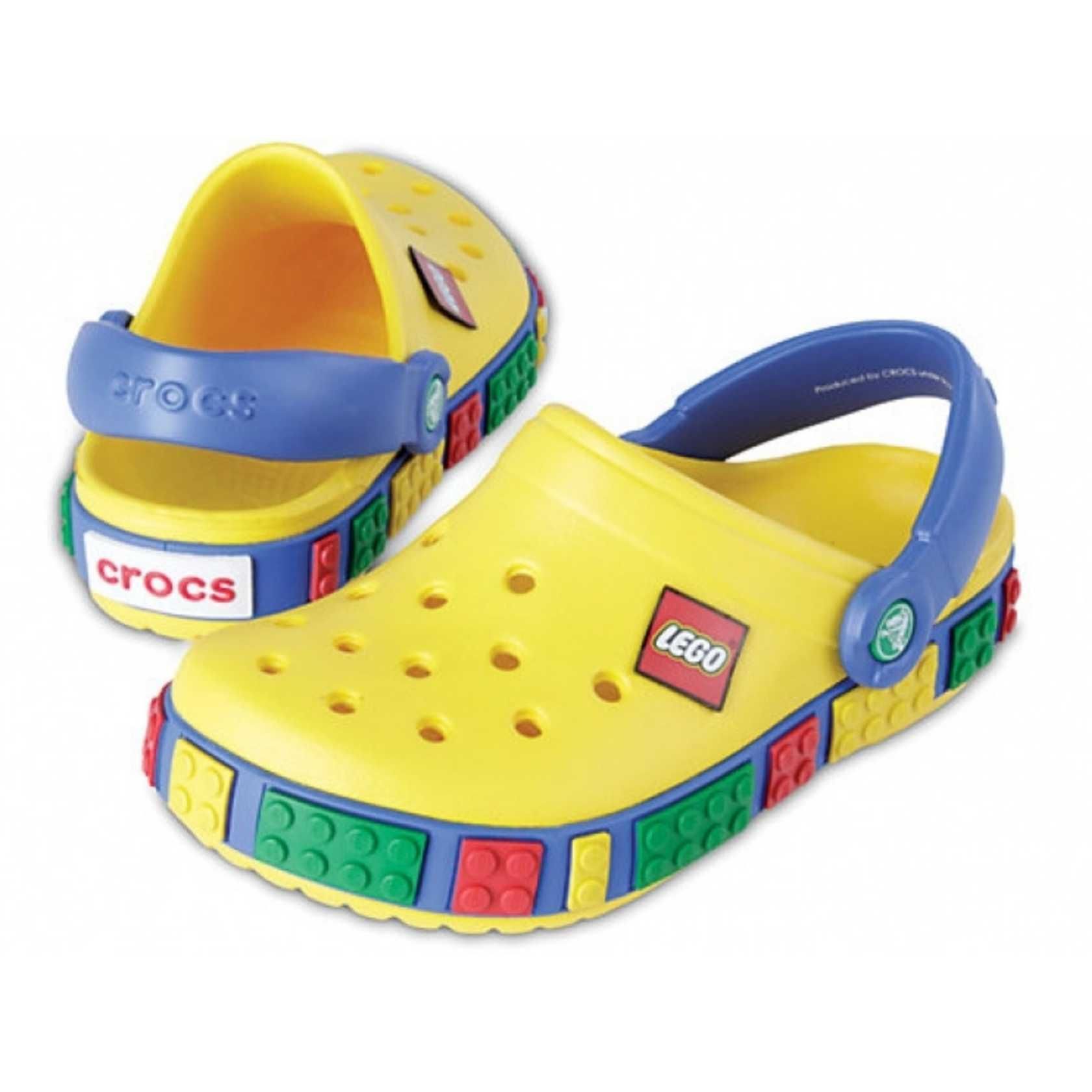 Детские кроксы Лего CROCS KIDS LEGO цвета и размеры в наличии