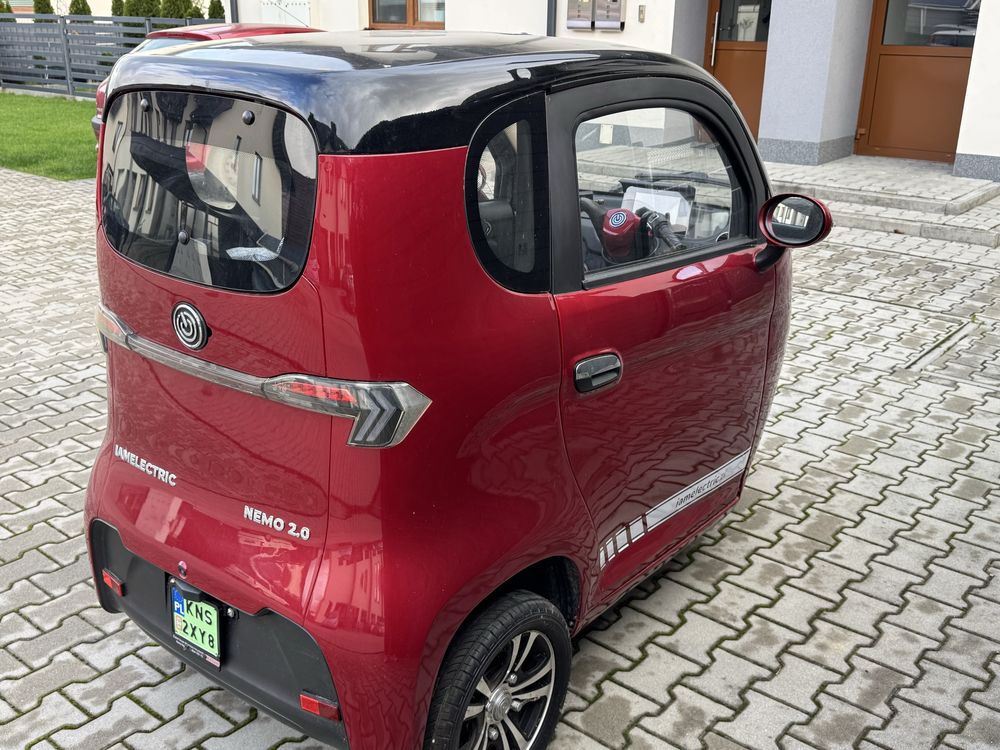 Motorower elektryczny trójkołowy zabudowany NEMO 2.0 - iamelectrlic