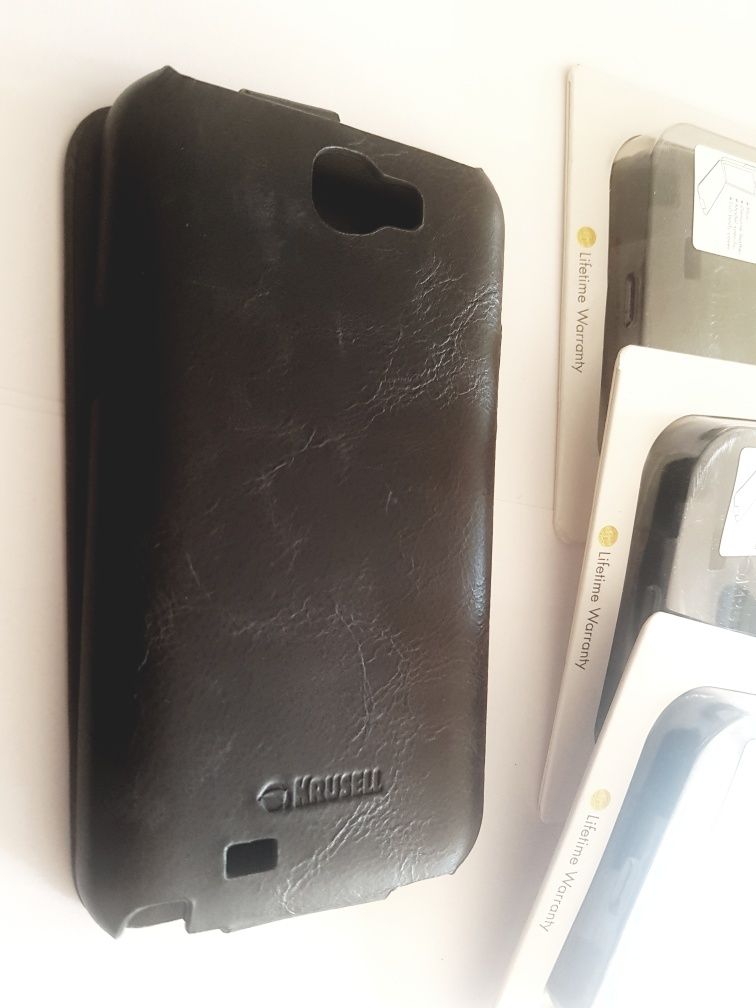 Samsung Galaxy Note II N7100 skórzane Slimcover etui obudowa