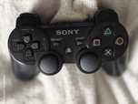 Oryginalny czarny kontroler ps3 Sony