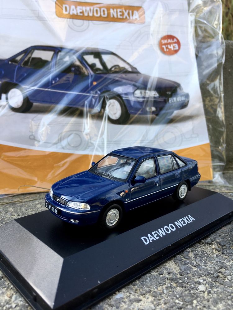 Czasopismo- DAEWOO NEXIA-auta PRL,legendy FSO,model,autka,kolekcja