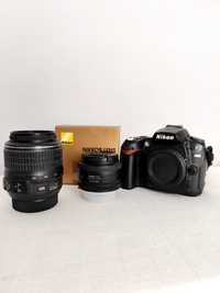 Nikon D90 + Nikkor 18-55 mm + Nikkor 50 mm 1.8 D