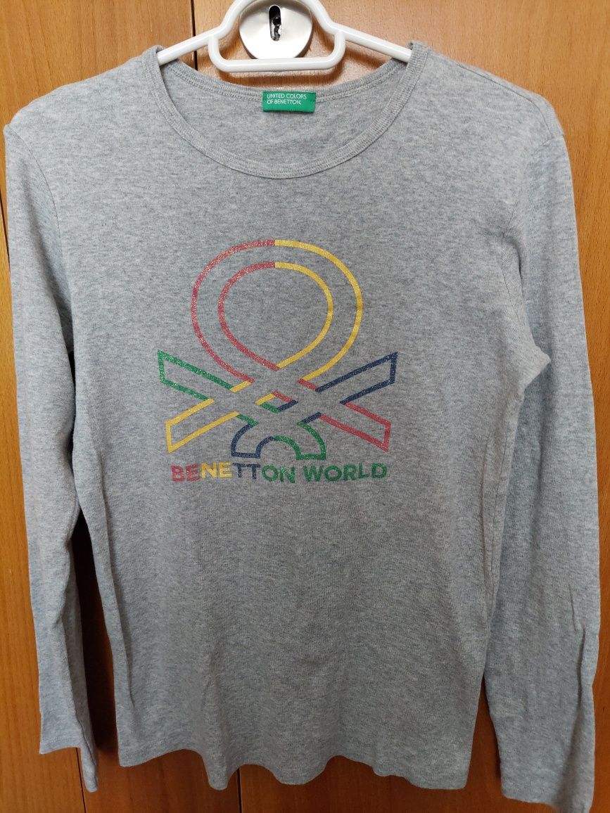 Camisola cinzenta da Benetton