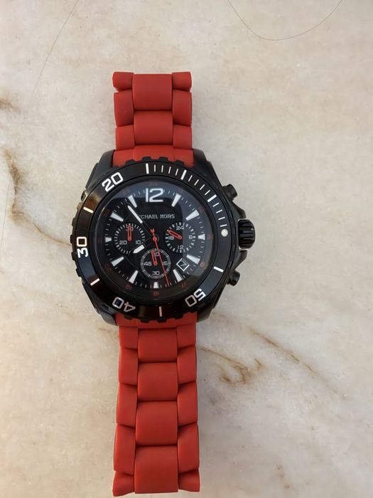 Michael Kors Relógio Drake Vermelho/Preto - MK8212