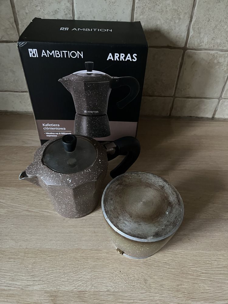 Kawiarla ciśnieniowa do kawy - Arras Ambition - 300 ml