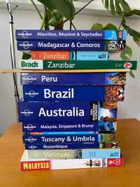 Guias de Viagens Lonely Planet e de outras edições