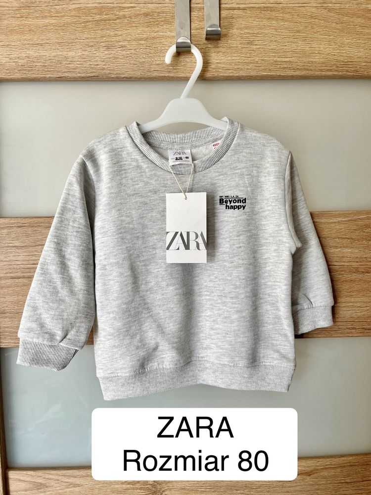 Nowa bluza zakładana przez głowę ZARA rozmiar 80