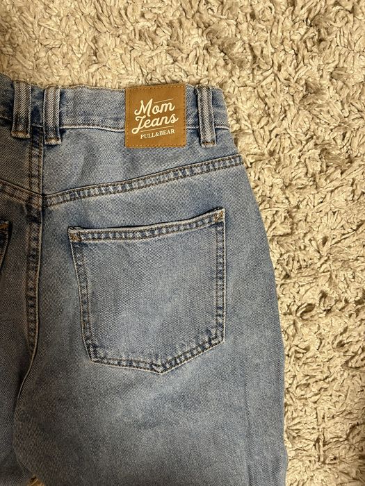 Джинси штани жіночі Mom Pull and Bear
