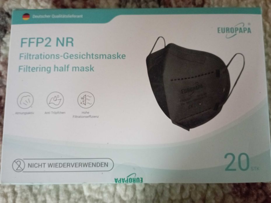 Maseczki ochronne jednorazowe FFP2