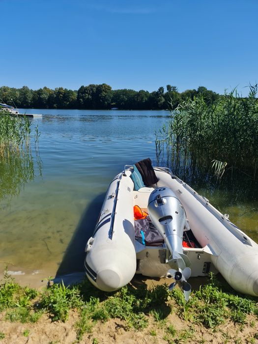 Rib Suzumar + honda bf 20 + przyczepa