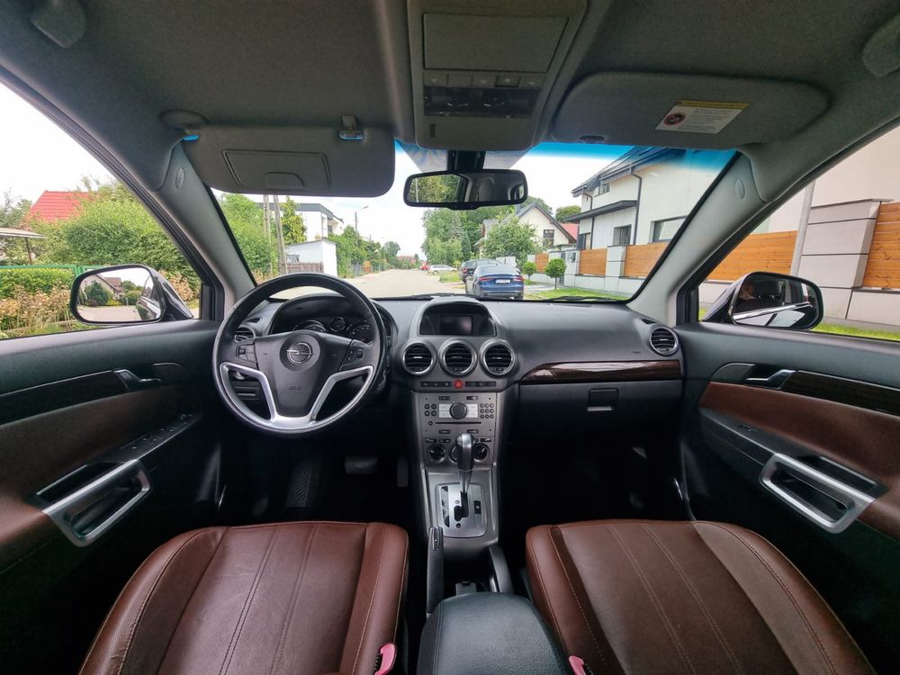 Elegancki Opel Antara 2.0 Diesel 150km Automat Zadbany brąz skóra !