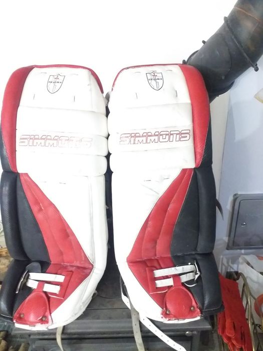 Hokejowy sprzęt bramkarski