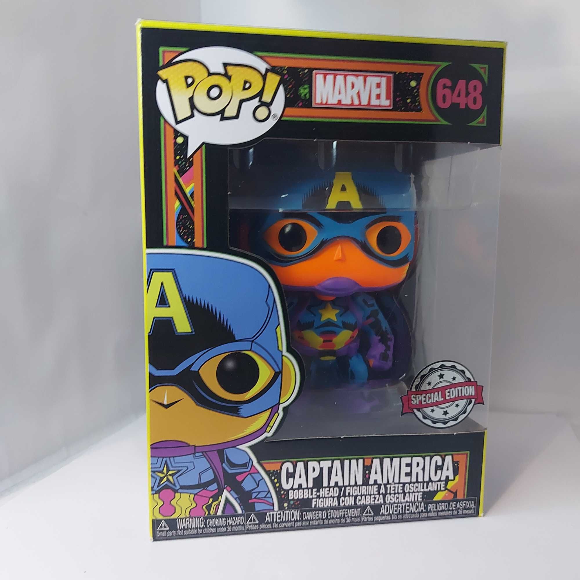 Funko Pop / Captain America / Special Edition / 648 / Marvel