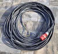 Kabel energetyczny linka w gumie 5x6mm2 - 50m