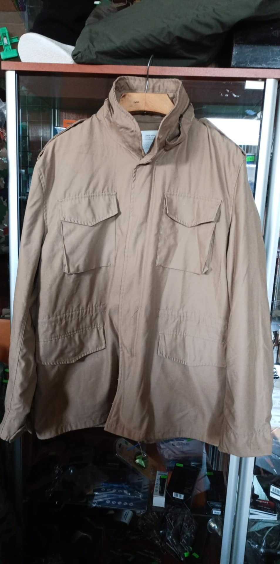 Kurtka Wojskowa M65 Surplus Piaskowa r.Large Regular BDB
