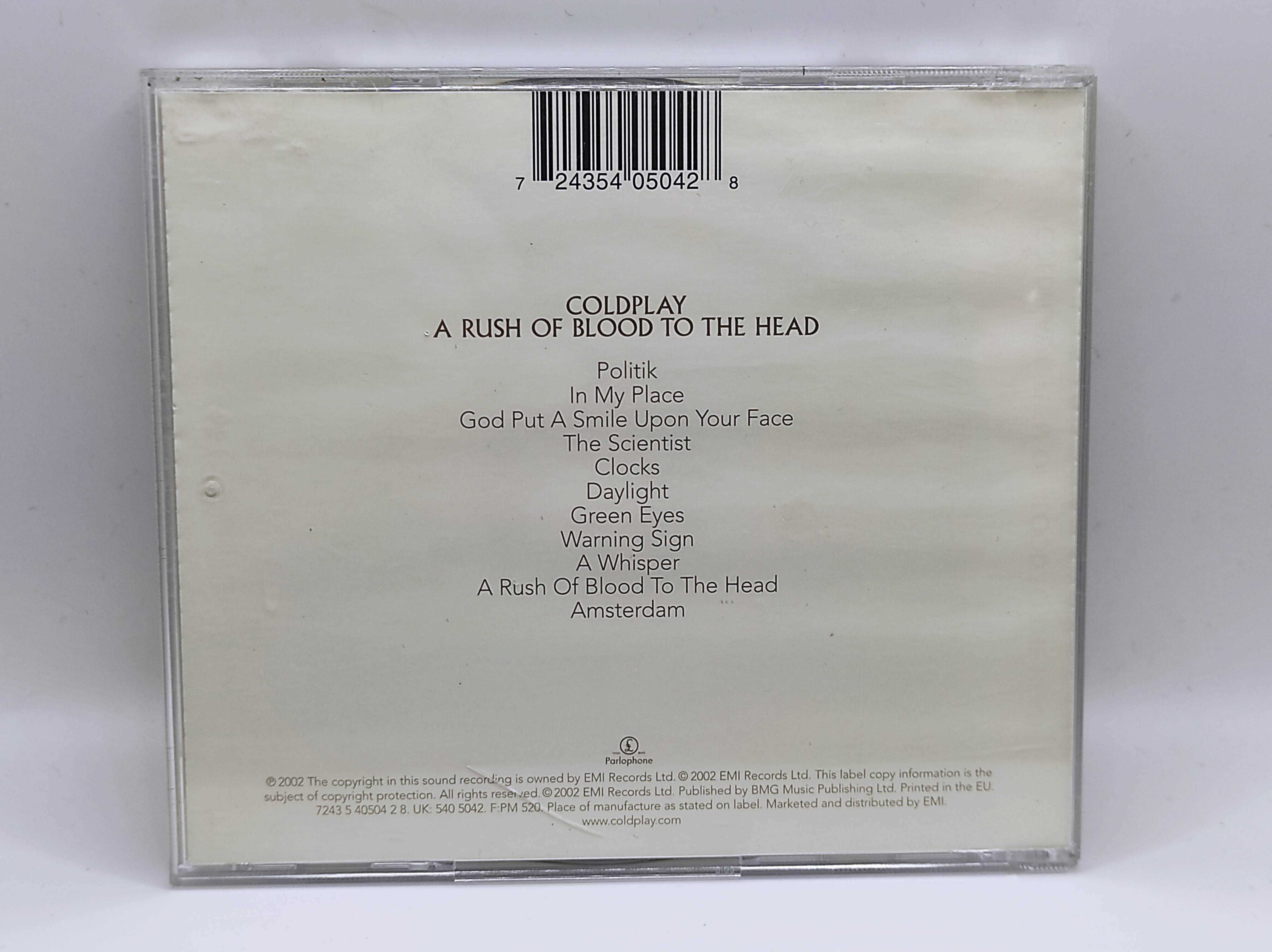 CD muzyka Coldplay - A Rush Of Blood To The Head CD