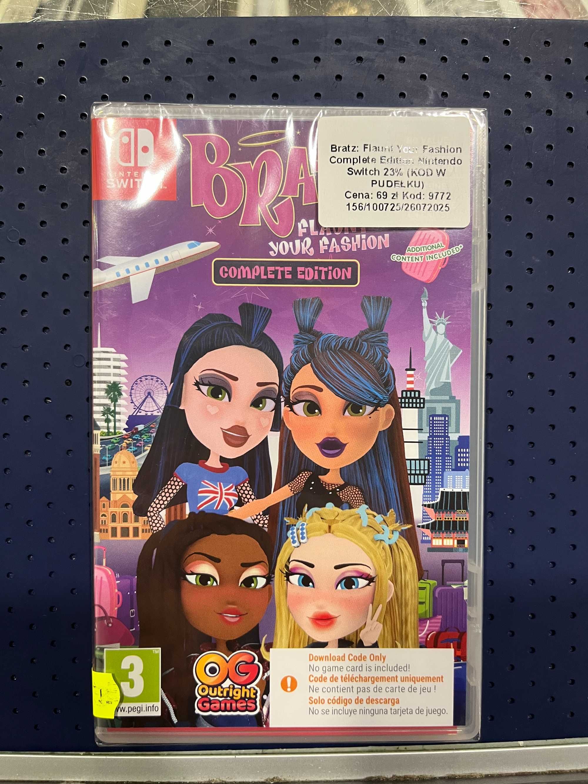 Bratz Flaunt Your Fashion Complete Edition Switch (KOD W PUDEŁKU)