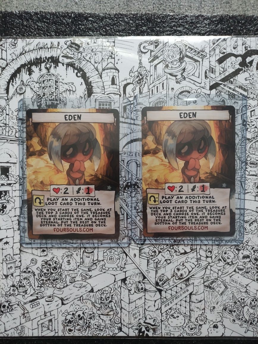 Alt Art Eden (2022) - karta promo - The Binding of Isaac Four Souls