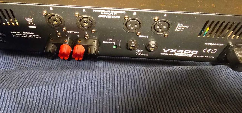 JBSystems Vx400 Amplificador PA