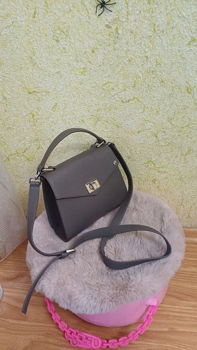 Сумка женская кожаная кросбоди Качаровская Kashorovska натуральная кож