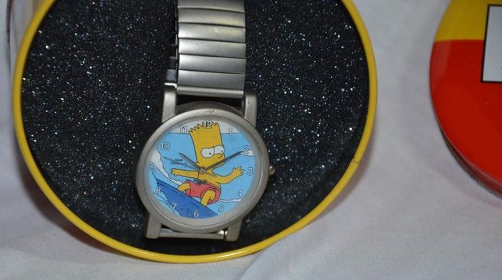 *Relógio de Pulso subordinado ao tema "The Simpsons"