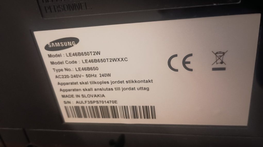 TV Led Samsung de 46 polegadas/ igual a nova (Ocasião)