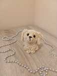 Pies Labrador szydełkowy amigurumi handmade