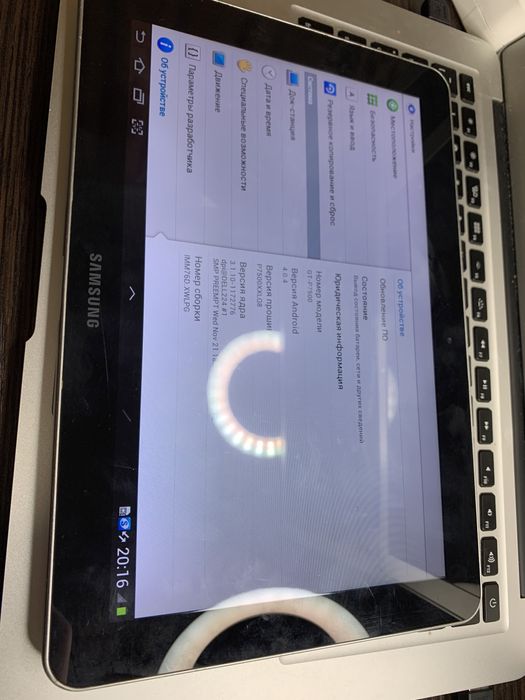 Продам планшет Самсунг GT-P7500 16gb все работает