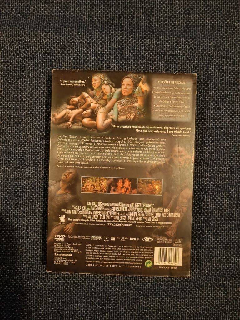 DVD do filme "Apocalypto" - com slipcase (portes grátis)
