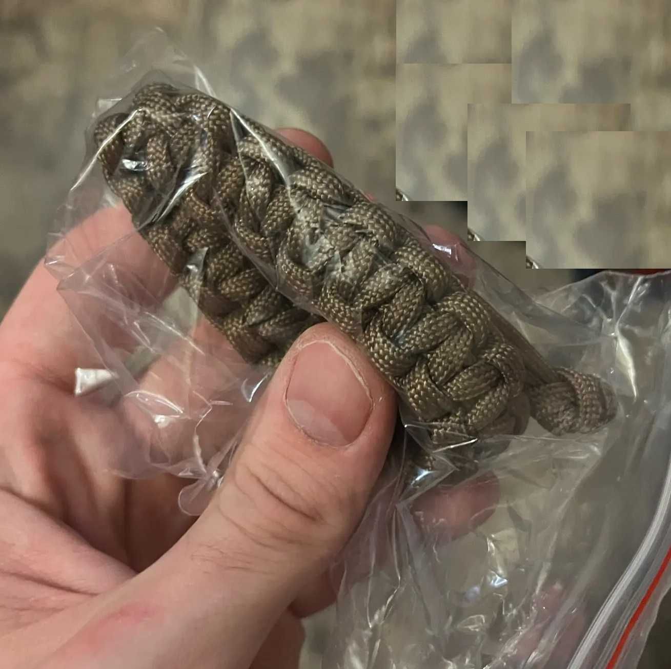 Bransoletka z linki spadochronowej, survival.