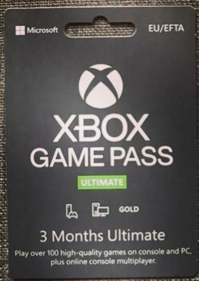 Xbox Game Pass Ultimate 3 miesiące 90 Dni klucz Xbox One Series!