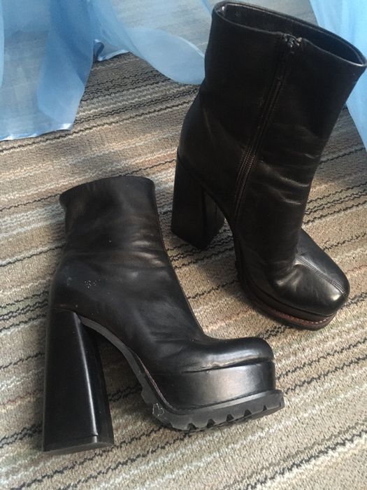 Осіння обув ботильйони чорні