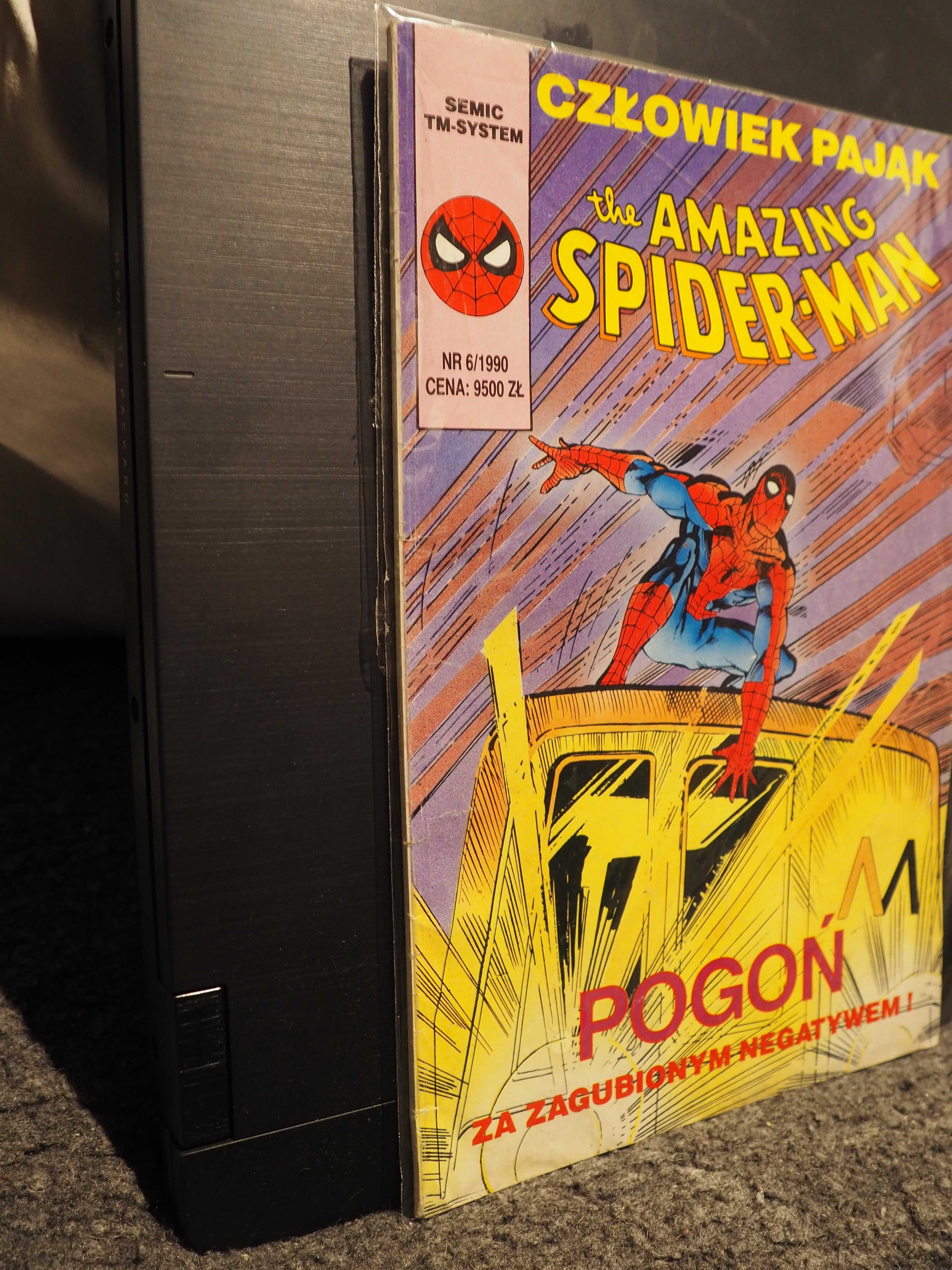 Komiks TM-Semic, the amazing spiderman, 6 1990, stan db
