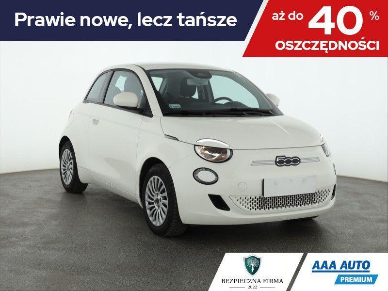 Fiat 500e 24 kWh, Salon Polska, 1. Właściciel, Serwis ASO, Automat, Klima,