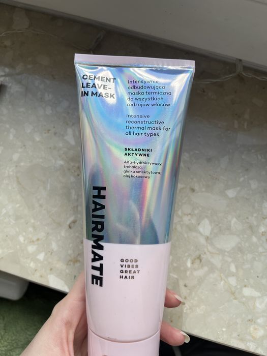 Hairmate maska termiczna bez spłukiwania cement leave-in mask HIT