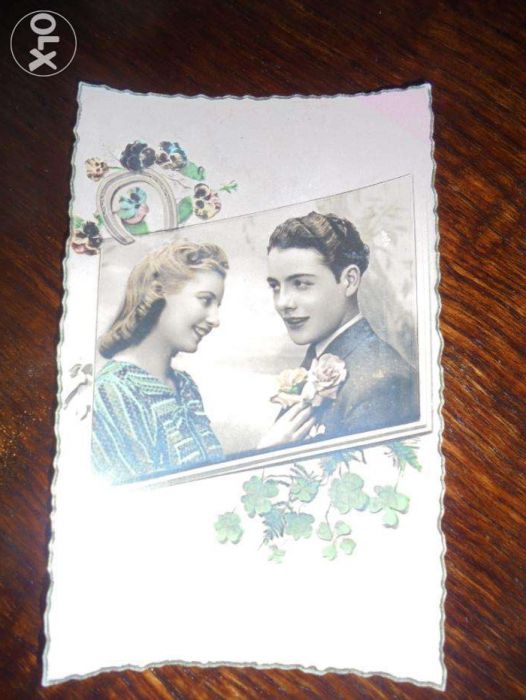 Postais antigos amor romântico