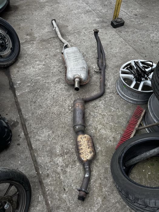 Tlumik/wydech e36 cabrio/coupe:sedan, touring 1.8 m43