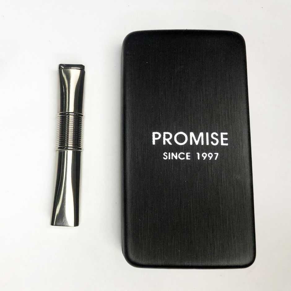 Зажигалка, карманная турбо зажигалка Promise в подарочной упаковке