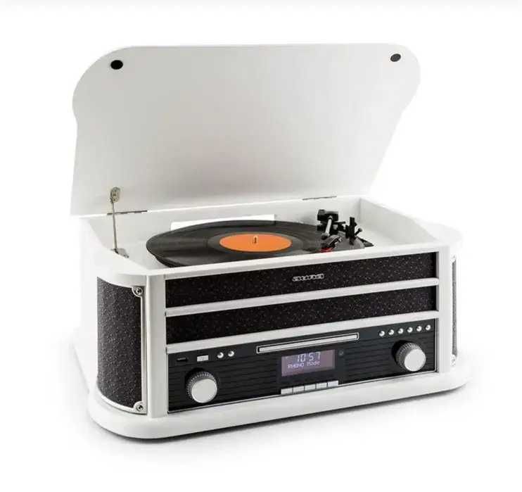 Вініловий ретро програвач Auna Belle Epoque 1908 Уцінка